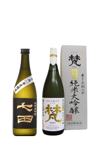 Rượu Sake [ MAIN ] TOKUSEN JUNMAI DAIGINJO + [ SHICHIDA ] JUNMAI DAIGINJO (720ml x 2)